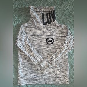 Grey Iris “LOVE” long sleeve